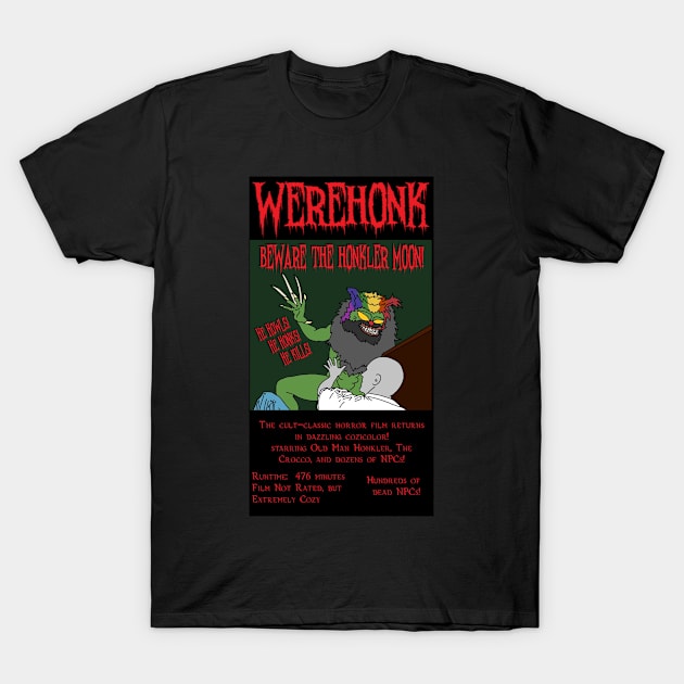 WEREHONK T-Shirt by The Crocco